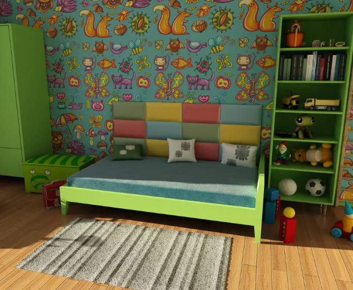 How To Create A Dream Kids Bedroom With Temp Wallpaper